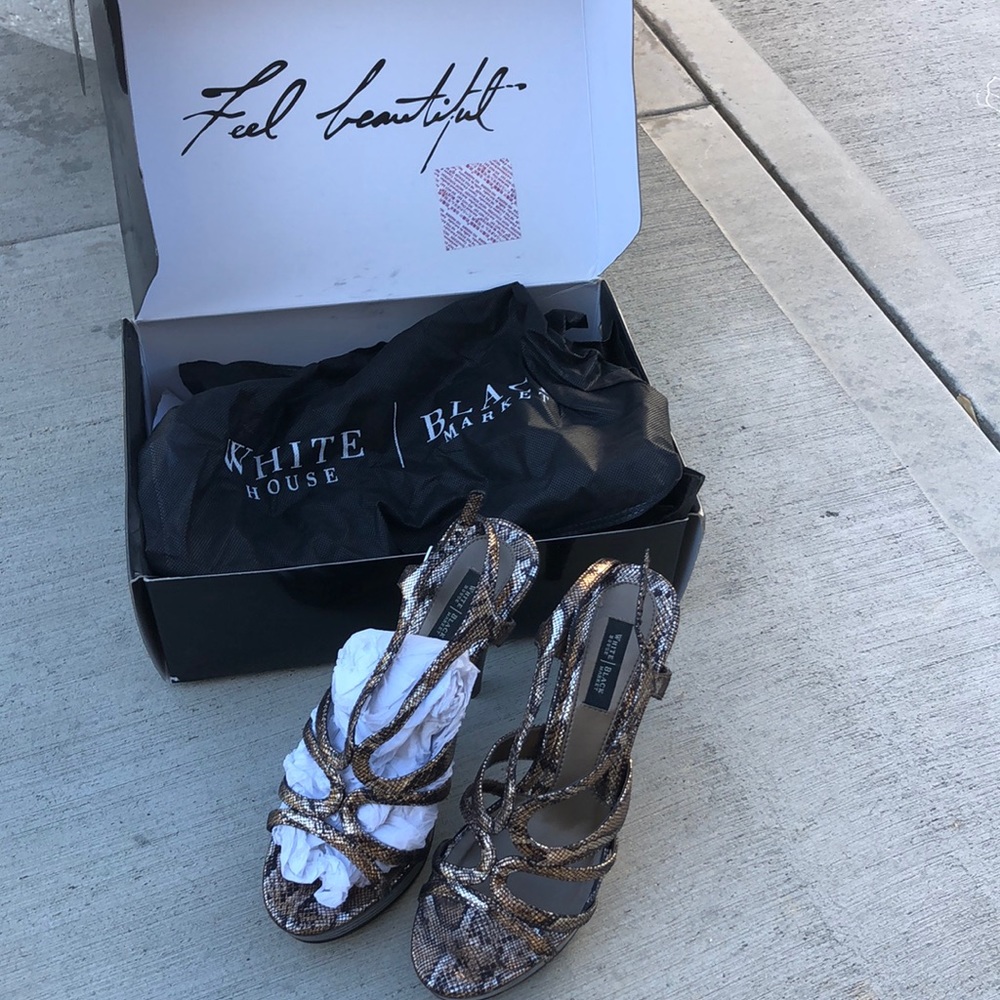 White House Black Market high heel shoes